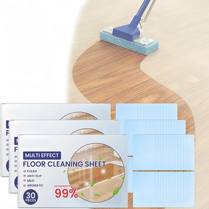 Hojas limpiadoras multiusos y desinfectantes para pisos