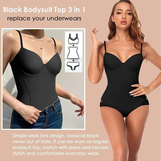 Body Faja Moldeadora con Copa y Control de Abdomen para Mujer