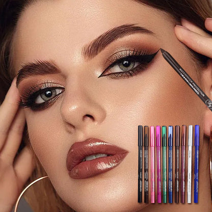 💕10 delineadores de ojos en gel de colores