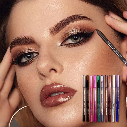 💕10 delineadores de ojos en gel de colores