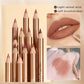 Set de lápices de labios de 12 colores para delinear los labios a prueba de manchas