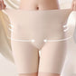 Ropa interior de seda helada de cintura alta para mujer con control de abdomen y levantamiento de cadera