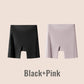 Ropa interior de seda helada de cintura alta para mujer con control de abdomen y levantamiento de cadera
