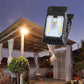 Luz solar con clip para exteriores y sensor de movimiento