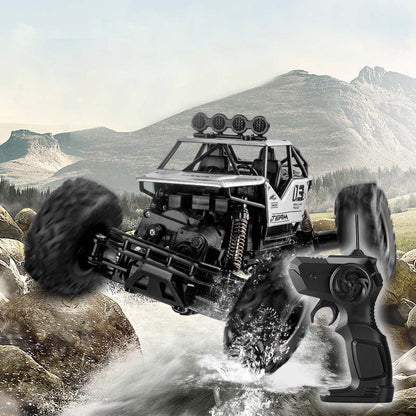 Coche RC con tracción en las cuatro ruedas para escalada de aleación para niños