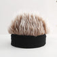 Gorra con Peluca Estilo Hip-Hop Unisex