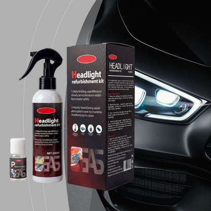 Kit Restaurador Profesional de Faros para Auto