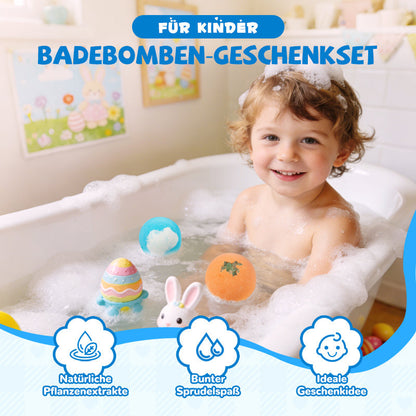 Set de regalo de 12 bombas de baño para niño
