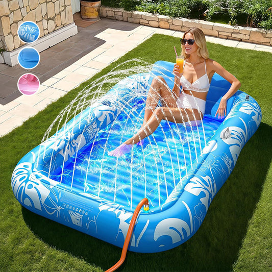 Camastro Inflable para Bronceado con Almohada