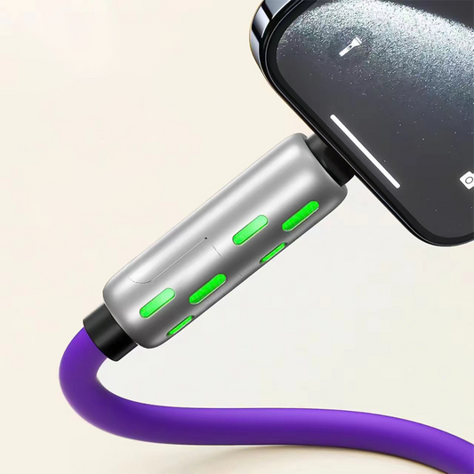 Cable de carga rápida RGB universal 4 en 1 - Totalmente mejorado