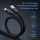 Cable USB-C de Carga Rápida Reparable | Corta y Arregla