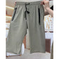 📢📢 ¡50% DE DESCUENTO! ⏰ Pantalones capri elásticos de secado rápido para muje