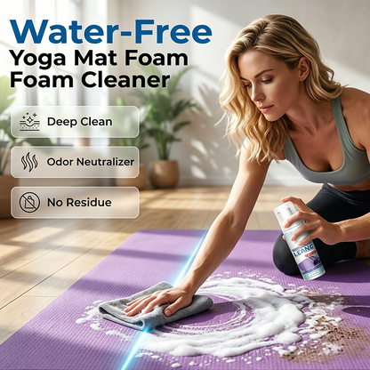 Limpiador en Espuma para Tapete de Yoga - Limpieza en Seco Rápida y Fácil