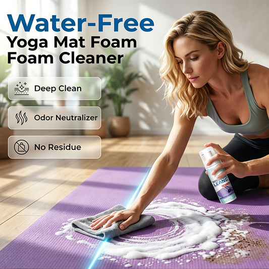 Limpiador en Espuma para Tapete de Yoga - Limpieza en Seco Rápida y Fácil