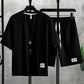 Conjunto de Playera y Shorts Tejido Waffle para Hombre