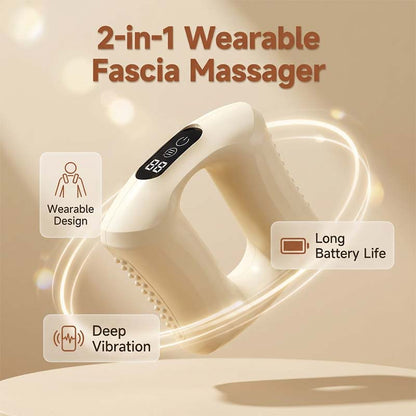 Masajeador Portátil 2 en 1 de Anillo para Fascia y Músculos