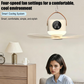 Ventilador de Techo Portátil con Control Remoto | Silencioso y Potente
