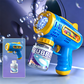 Pistola de Burbujas con Luz LED para Niños, Máquina de Múltiples Agujeros