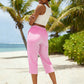 ⏰ 50% DESCUENTO | Pantalones capri de cuadros para mujer. Verano, comodidad y estilo. ¡Precio de rebaja!