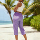 ⏰ 50% DESCUENTO | Pantalones capri de cuadros para mujer. Verano, comodidad y estilo. ¡Precio de rebaja!