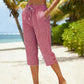 ⏰ 50% DESCUENTO | Pantalones capri de cuadros para mujer. Verano, comodidad y estilo. ¡Precio de rebaja!