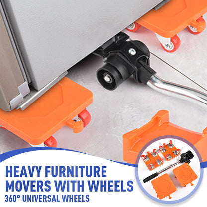🏷️ 50% OFF – COMPRA MÁS Y AHORRA MÁS Levantador de transporte con ruedas para muebles. Ideal para mudanzas o reordenar. ¡Sin levantamientos pesados, sin rasguños! ⏰ Último día